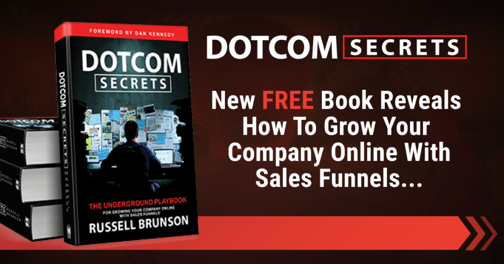 FREE + Shipping DotCom Secrets book